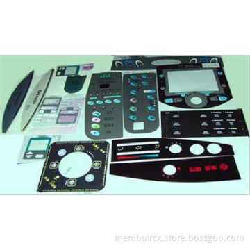 Concave - convex Membrane Switch Keyboard for Security syst